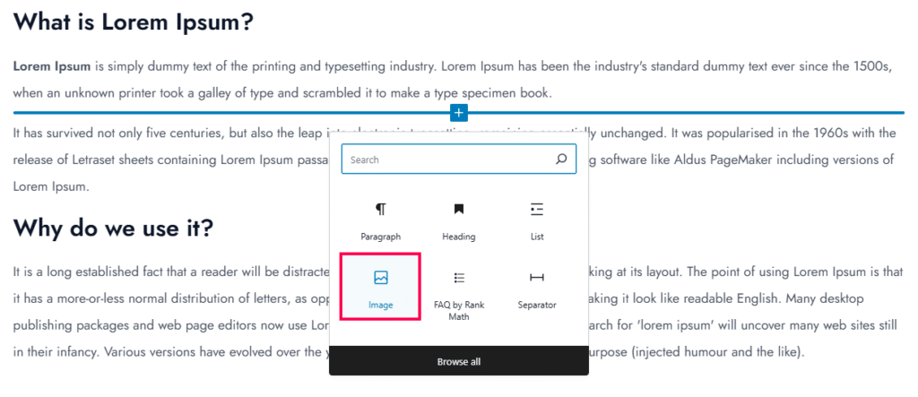 How to Wrap Text Around Image in WordPress Block Editor
