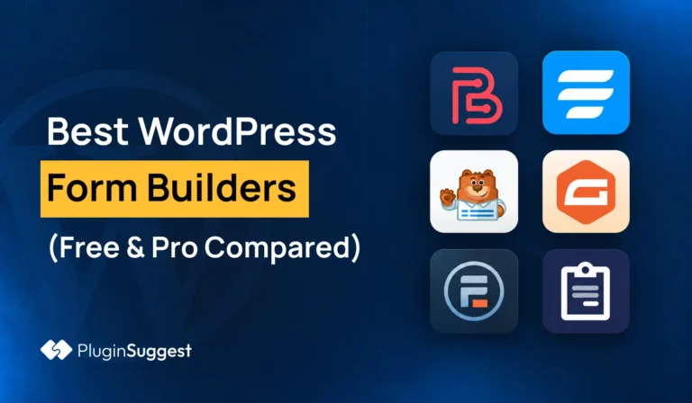 6 Best WordPress Form Builder Plugins in 2026 (Compared)