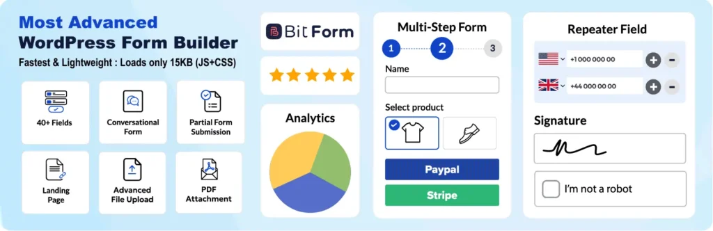 Bit Form WordPress form builder
