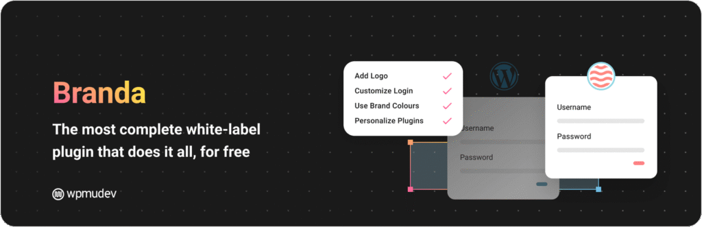 Branda – White Label Branding Free Login Page Customizer