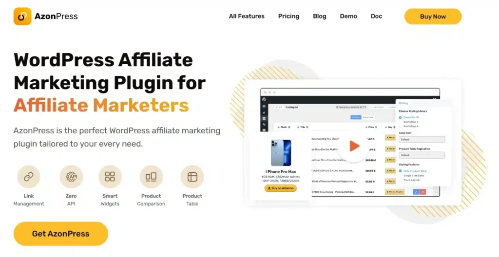 Amazon Affiliates WordPress Plugin