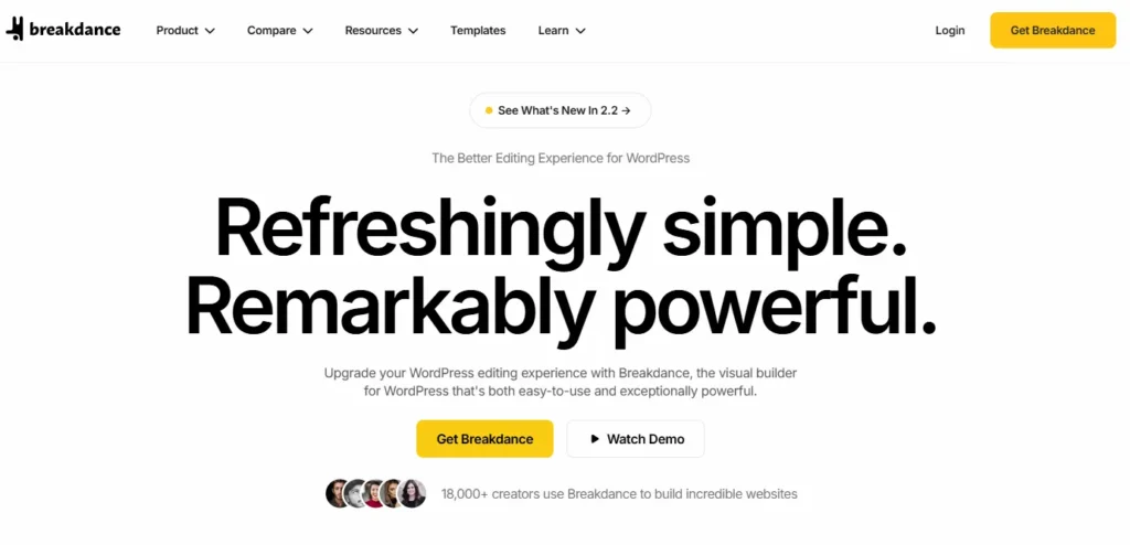Breakdance WordPress builder