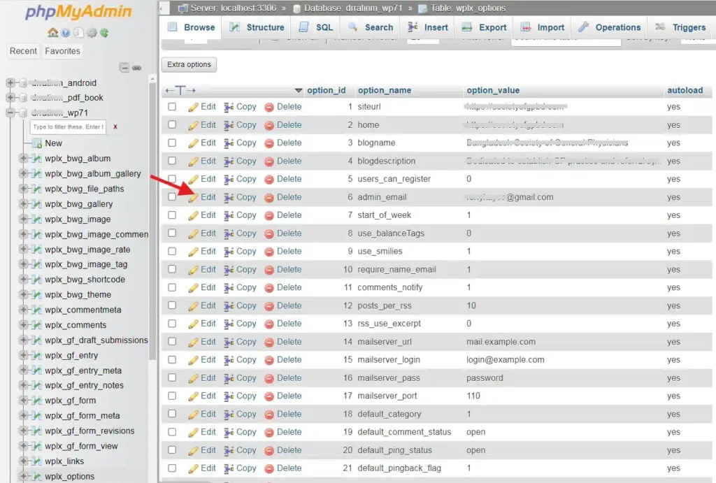 WordPress Change Admin Email