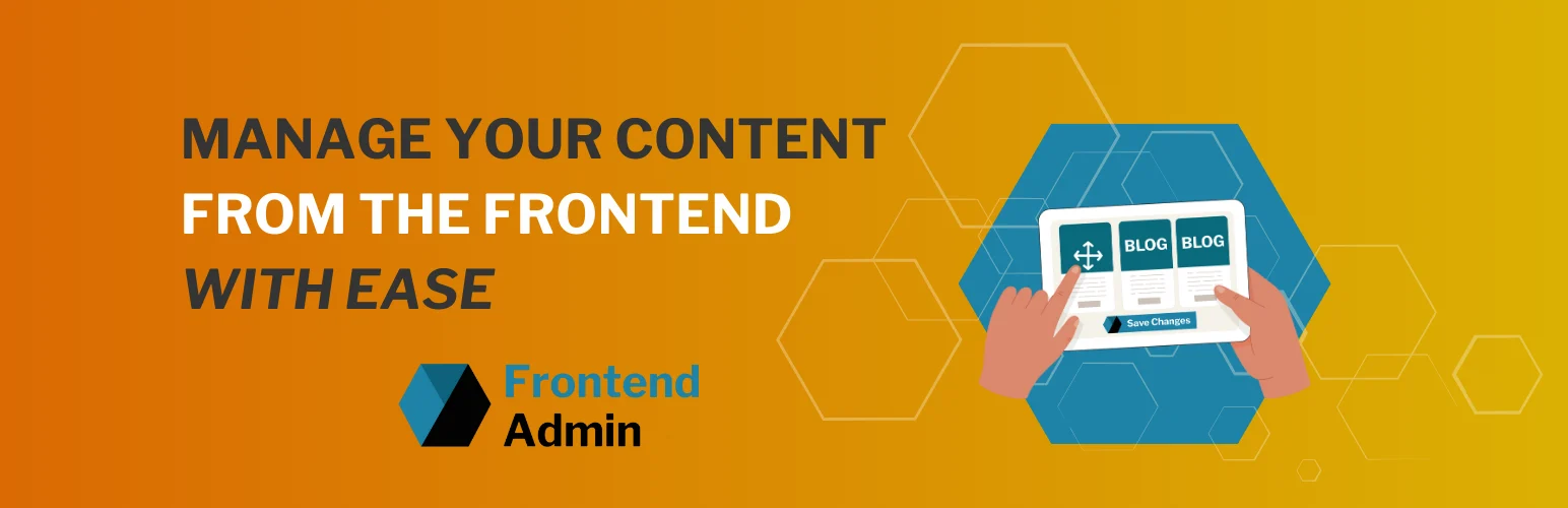 ACF Frontend Admin