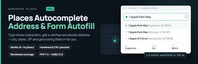 Autocomplete Google Places