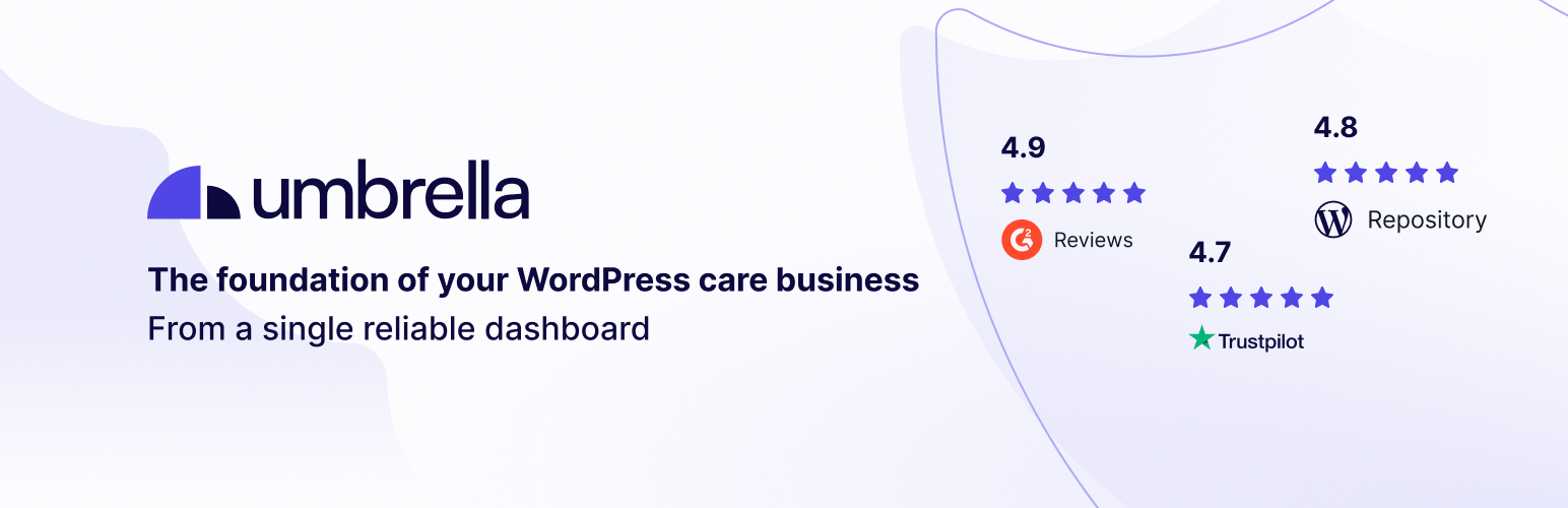 WP Umbrella WordPress plugin banner