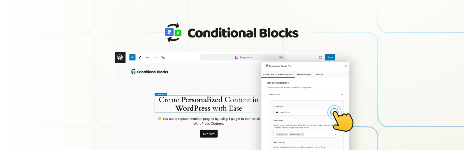 Conditional Blocks