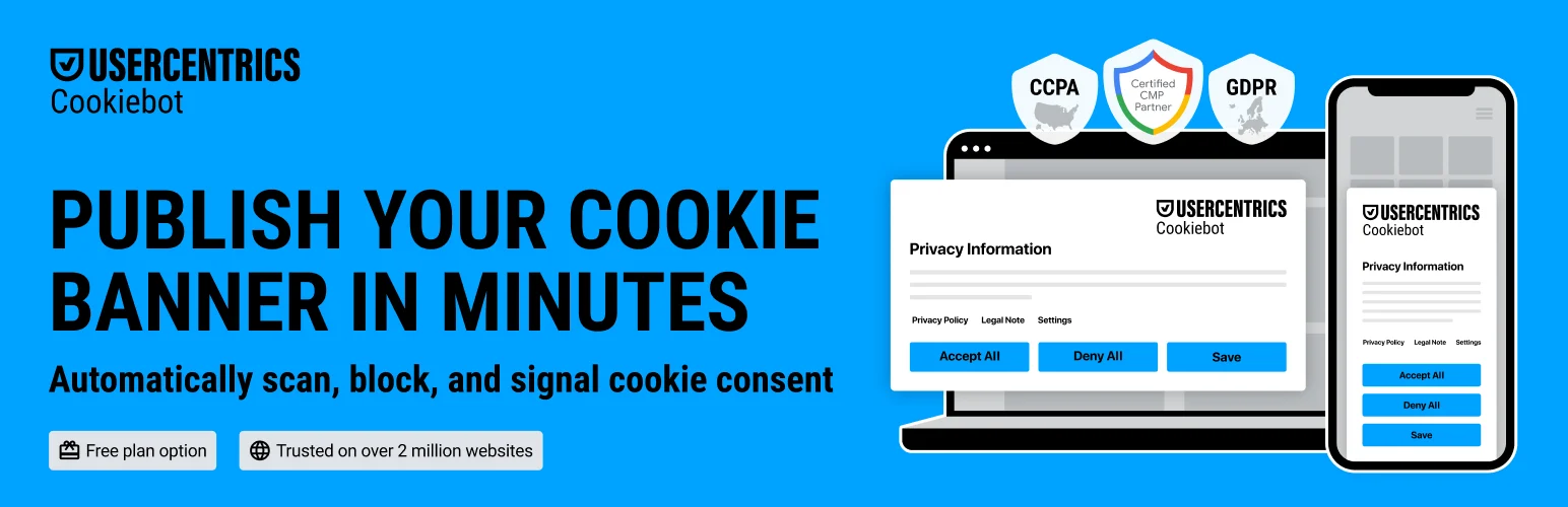 Cookiebot by Usercentrics