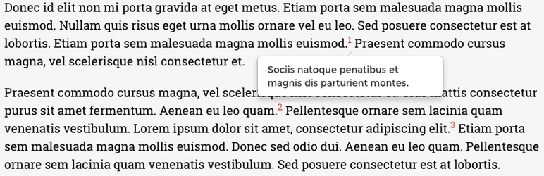 Easy Footnotes