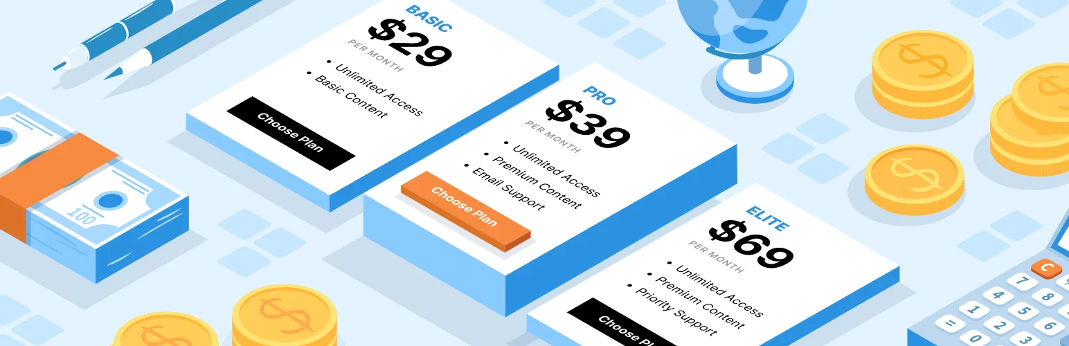 Easy Pricing Tables