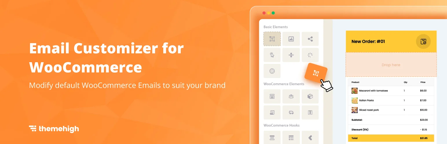ThemeHigh Email Customizer