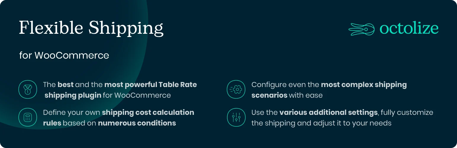 Weight Based Shipping Table Rate for WooCommerce – Flexible Shipping