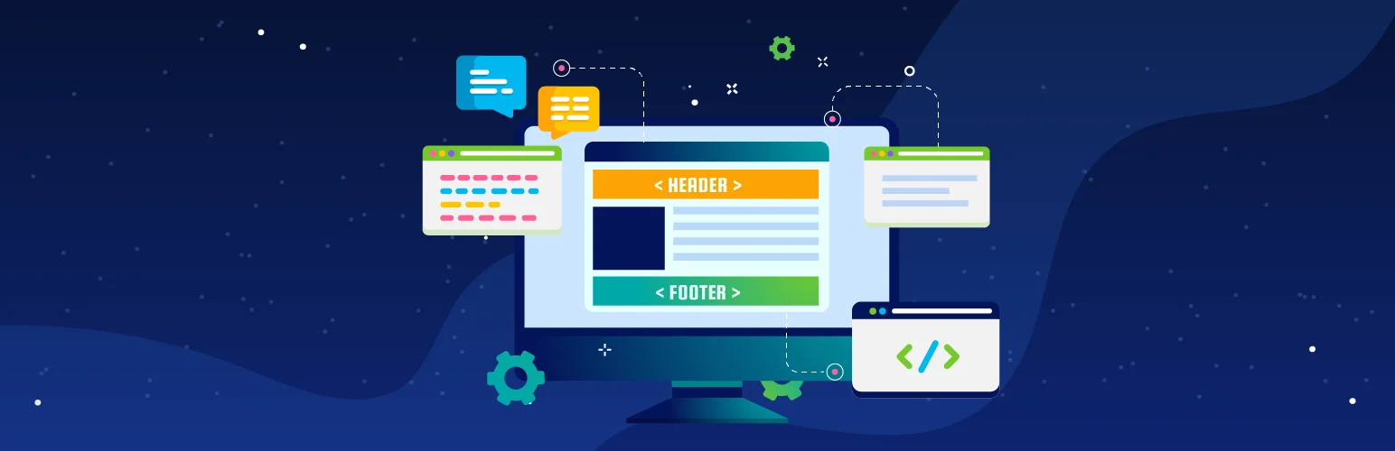 Header Footer Code Manager