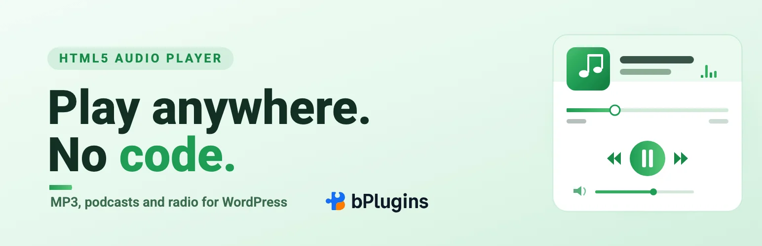 HTML5 Audio Player
