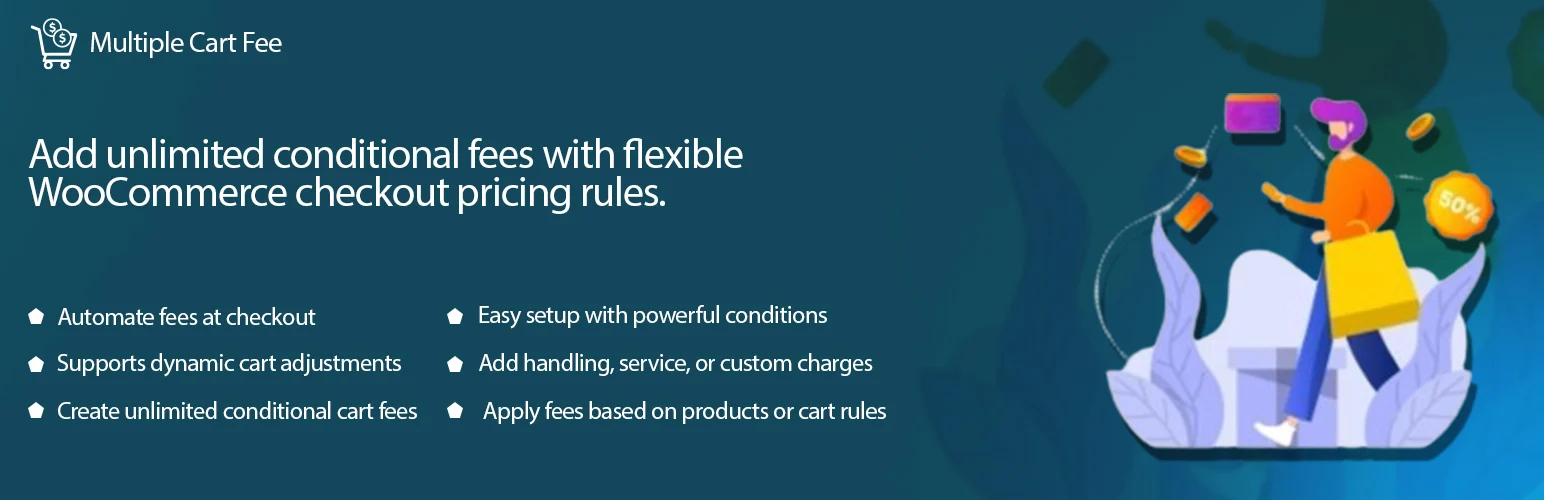Multiple Cart Fee for WooCommerce
