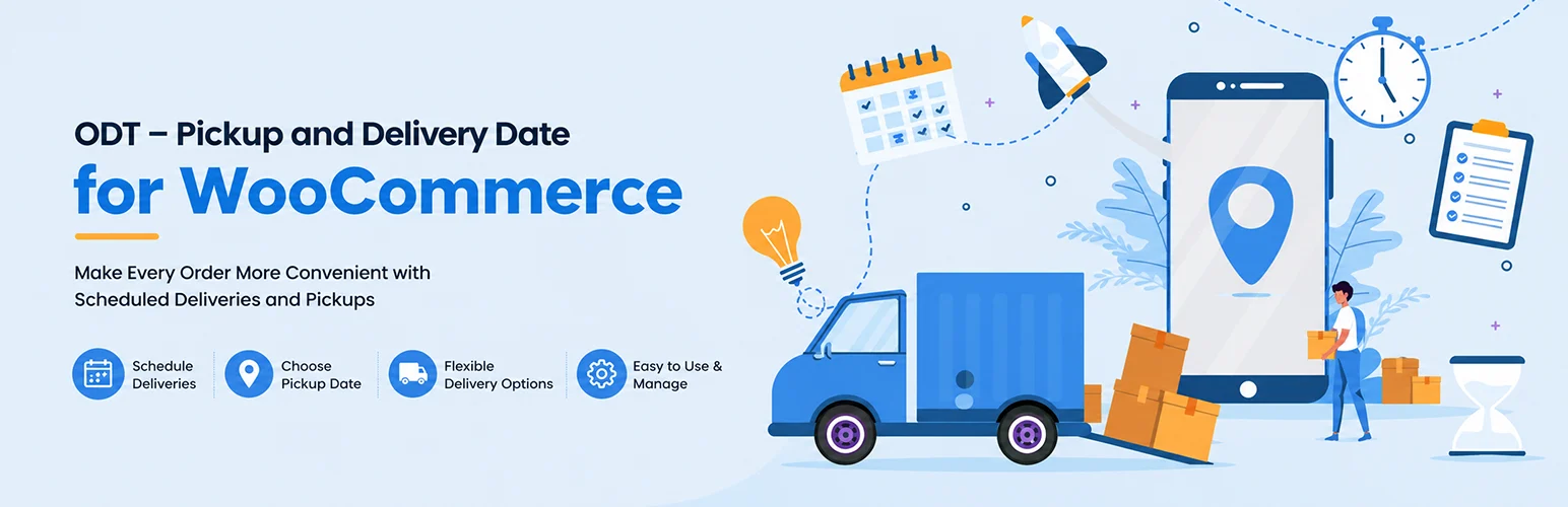 ODT – Pickup and Delivery Date for WooCommerce