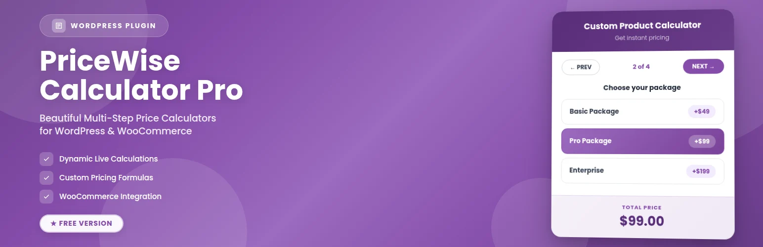 PriceWise – Measurement Price Calculator & Price by Formula for WooCommerce