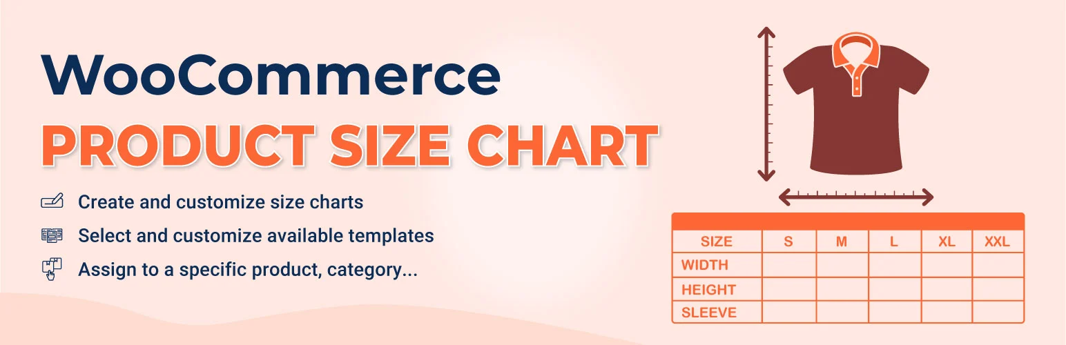 Sizor Product Size Chart For WooCommerce