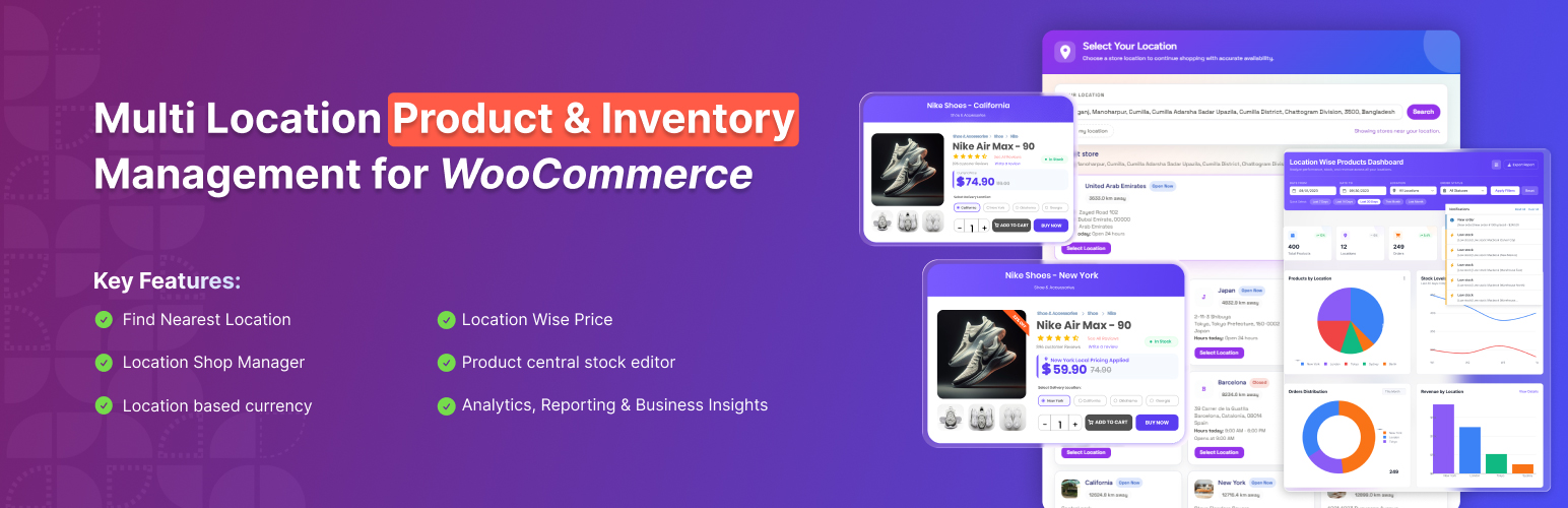 Multi Location Product & Inventory Management for WooCommerce