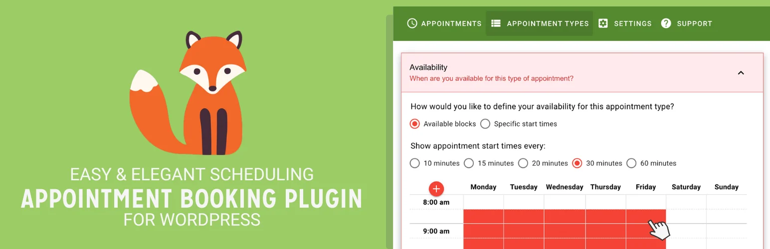 Simply Schedule Appointments