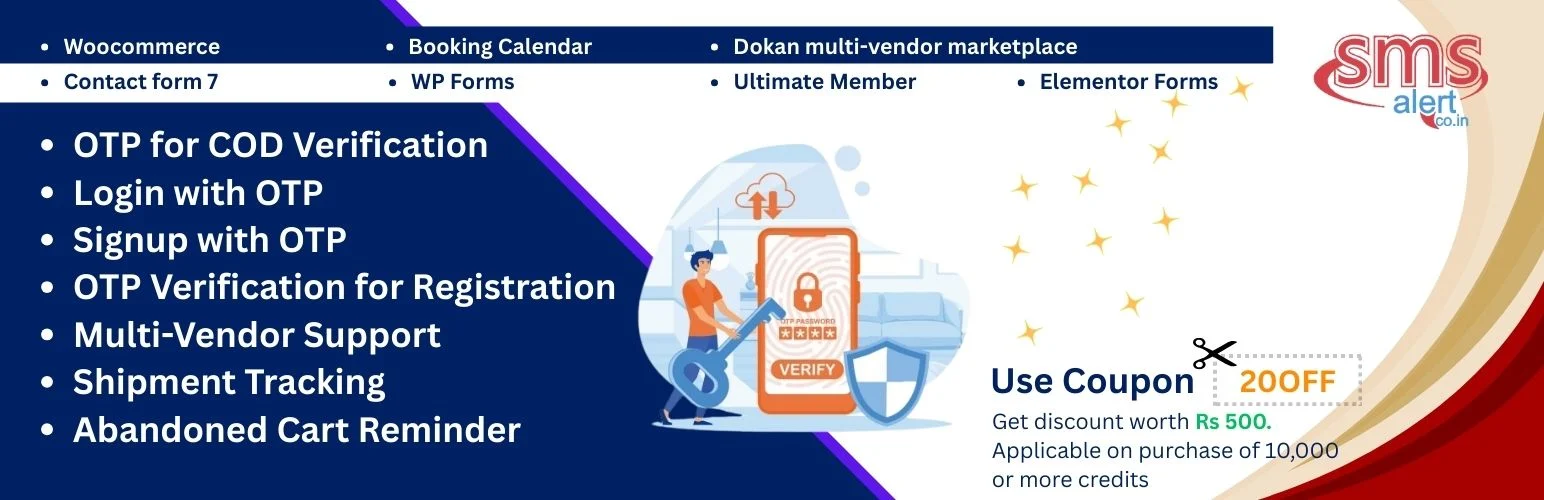 SMS Alert Order Notifications