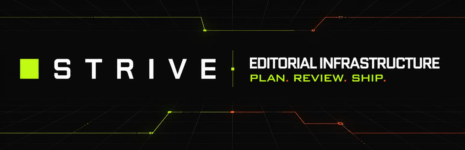 Strive Content Calendar