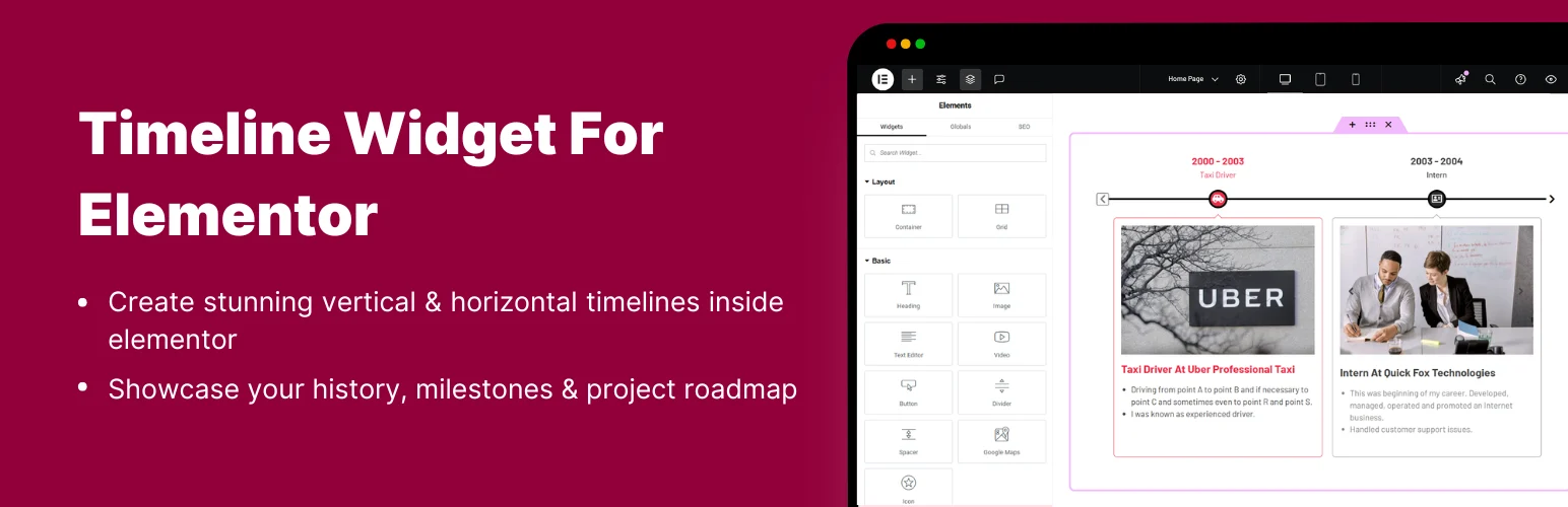 Timeline Widget for Elementor
