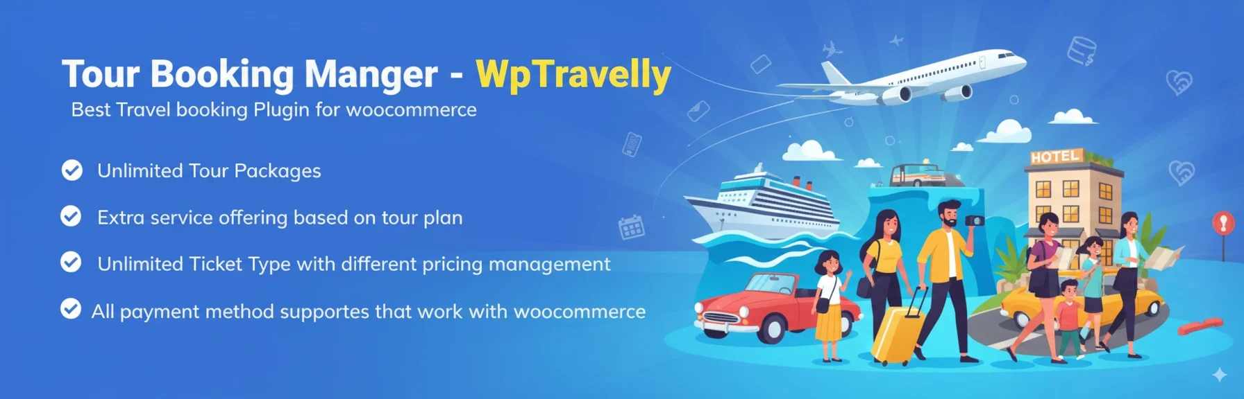 Travelly – Tour & Travel Booking Manager