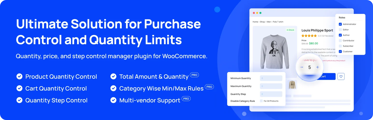 Min Max Quantities for WooCommerce