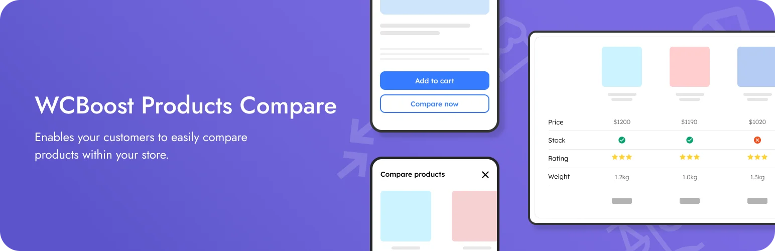 WCBoost – Products Compare