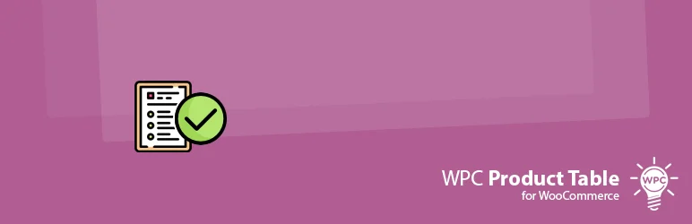 WPC Product Table for WooCommerce