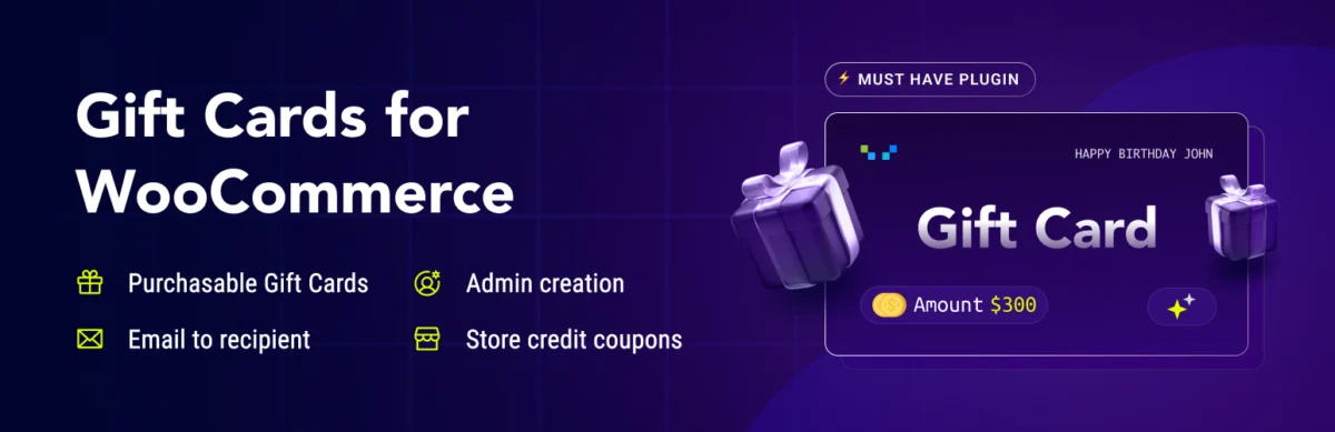 WebToffee Gift Cards for WooCommerce WordPress.org banner